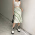 European And American Tie-dye High Waist Slim Wrap Hip Skirt - ROUTINE FASHION